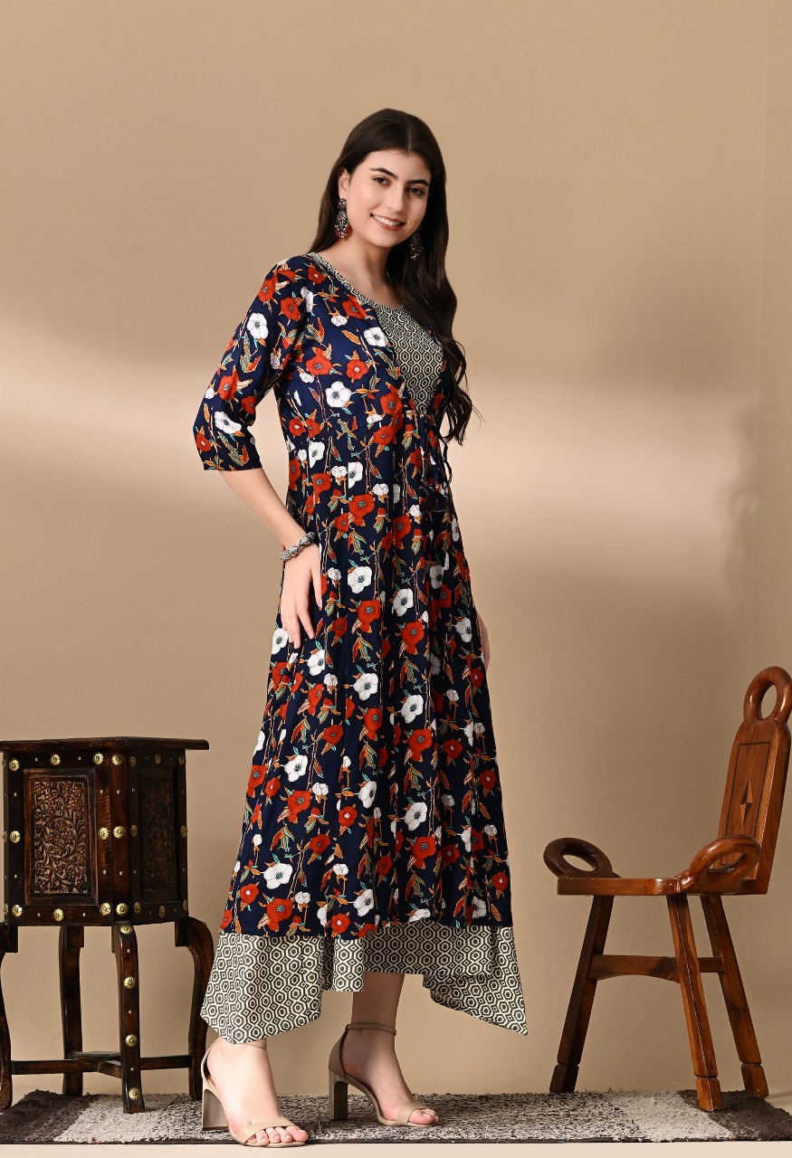 Aghanya Rayon Shrug Set – Chic & Versatile Layered Ethnic Outfit - Image 2