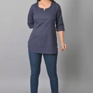 Aghanya Light Blue Top Stylish & Everyday Essential